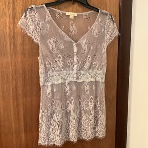 3/$10 🤑 Forever 21 Lace Blouse